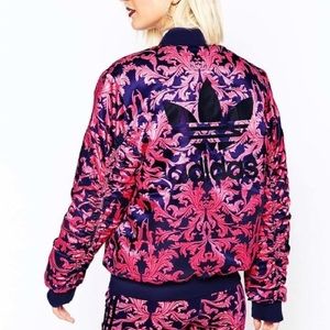Adidas Baroque Silky Bomber Jacket - XS - BNWT